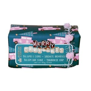 Мыло "Бальзам и кедр", Essencias De Portugal Merry Christmas Balsam And Cedar Soap