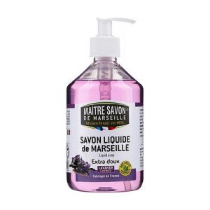 Жидкое марсельское мыло "Лаванда", Maitre Savon De Marseille Savon Liquide De Marseille Lavander Liquid Soap