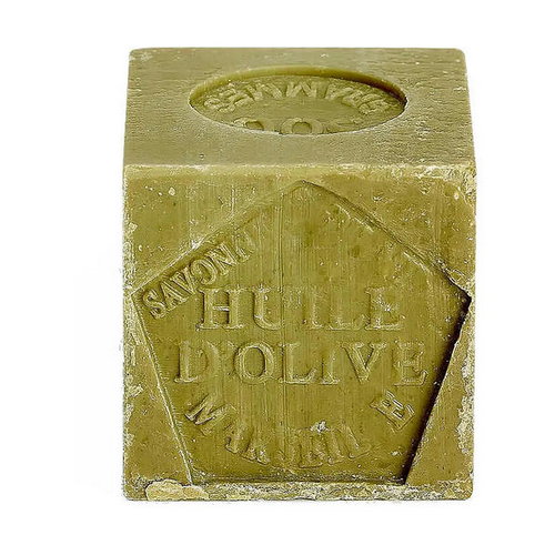Традиционное Марсельское мыло, без упаковки, La Corvette Cube Olive 72% Soap Without Pack — изображение 2