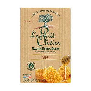 Мыло экстранежное, с экстрактом меда, Le Petit Olivier Extra mild soap-Honey