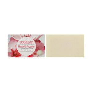 Мыло-крем для лица "Almond", Sodasan Cream Almond Soap