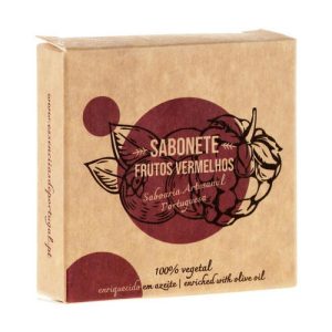 Натуральное мыло "Красные фрукты", Essencias De Portugal Senses Aromatic Red Fruits Soap With Olive Oil