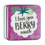 Мыло для тела в металлической коробке "Ягода", Scottish Fine Soap In A Tin Fruits Berry Soap