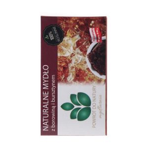 Натуральное мыло "Грязь и янтарь", Powrot do Natury Natural Soap Mud and Amber