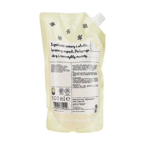 Жидкое мыло "Корица и ваниль", Yope Vanilla Natural Liquid Soap 98 % (дой-пак) — изображение 2