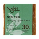 Мыло алеппское с лавровым маслом 30%, Najel Aleppo Soap 30% Bay Laurel Oil