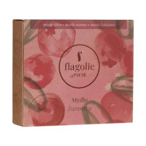 Натуральное мыло для рук и тела "Клюква", Flagolie by Paese Cranberry