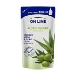 Жидкое мыло "Алоэ и Олива", On Line Aloe & Olive Liquid Soap (сменный блок)