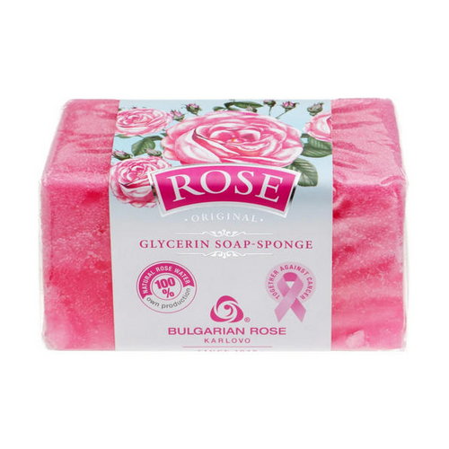 Глицериновое мыло-губка, Bulgarian Rose BioFresh Rose Original