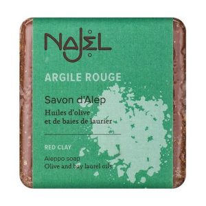 Мыло алеппское "Красная глина", Najel Aleppo Soap with Red Clay