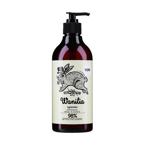 Жидкое мыло "Корица и ваниль", Yope Vanilla Natural Liquid Soap