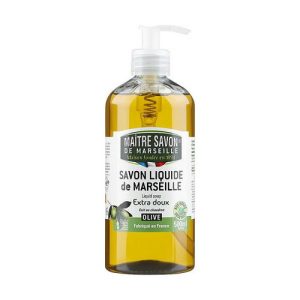 Жидкое марсельское мыло "Оливковое", Maitre Savon De Marseille Savon Liquide De Marseille Olive Liquid Soap