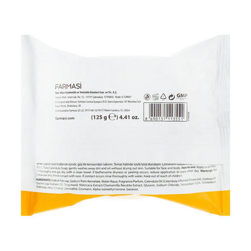 Натуральное мыло с маслом календулы, Farmasi Dr. C. Tuna Calendula Soap — изображение 2