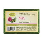 Традиционное мыло из оливкового масла с ароматом розы, Kalliston Traditional Olive Oil Soap