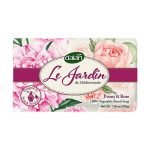 Парфюмированное туалетное мыло Dalan Le Jardin "Пион и Роза", 200 г, Dalan Le Jardin Peony & Rose Soap