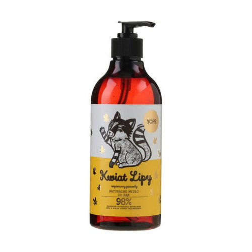 Жидкое мыло для рук "Липовый цвет", Yope Linden Blossom Soaps With 98% Formula