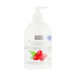 Жидкое крем-мыло для рук шиповник и василек, гипоаллергенное, Eva Natura