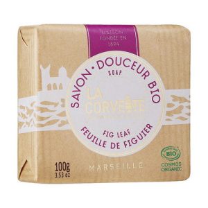 Органическое мыло "Лист инжирного дерева", La Corvette Feuille Figuier Douceur Bio