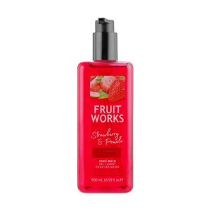 Мыло для рук "Клубника и помело", Grace Cole Fruit Works Hand Wash Strawberry & Pomelo