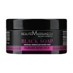 Натуральное черное мыло "Роза", Beaute Marrakech Savon Noir Moroccan Black Soap