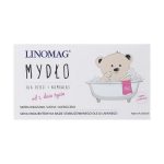 Мыло с первых дней жизни, мишка в ванной, Linomag