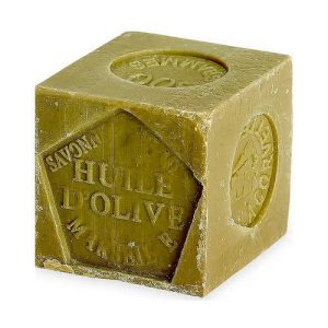 Традиционное Марсельское мыло, без упаковки, La Corvette Cube Olive 72% Soap Without Pack