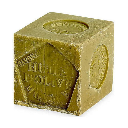 Традиционное Марсельское мыло, без упаковки, La Corvette Cube Olive 72% Soap Without Pack