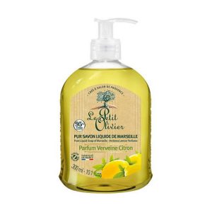 Мыло жидкое с ароматом лимона и вербены, Le Petit Olivier Vegetal Oils Soap