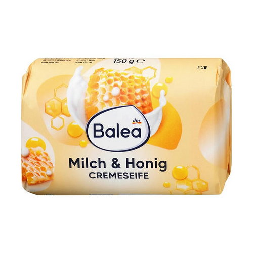Туалетное крем-мыло "Молоко & Мёд", Balea Creme Seife Milch & Honig