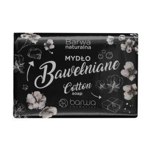 Мыло с хлопковым маслом и протеинами шелка, Barwa Natural Cotton Soap With Silk Protein