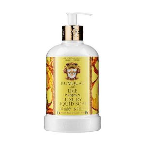 Натуральное жидкое мыло "Кумкват и лайм", Saponificio Artigianale Fiorentino Kumquat and Lime Luxury Liquid Soap