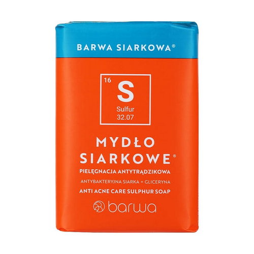 Антибактериальное серное мыло, Barwa Anti-Acne Antibacterial Soap