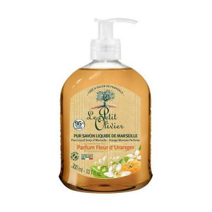Мыло жидкое с ароматом цветов апельсина, Le Petit Olivier Vegetal Oils Soap