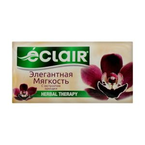 Мыло туалетное "Элегантная мягкость с экстрактом орхидеи", Eclair Herbal Therapy