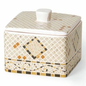 Контейнер для ватных палочек и дисков Livorno Green