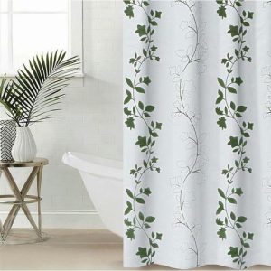 Штора для ванной комнаты Доляна «Вьюнок», 180x180 см, EVA