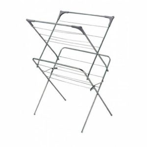 Напольная сушилка для белья STAGE, вертикальная, серебристая