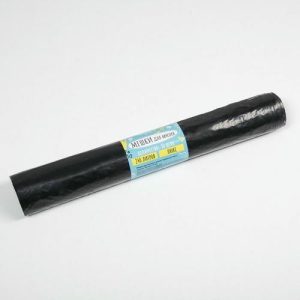 Мешки для мусора в рулоне UPAK LAND 240 л, черные, ПВД, профессиональные, толщина 40 мкм, 88 х 125 см. 10 шт