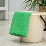 Салфетка из микрофибры 80x70 см, 250 г/м2, цвет зелёный