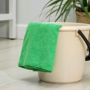 Салфетка из микрофибры 80x70 см, 250 г/м2, цвет зелёный