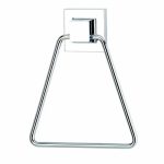 Держатель для полотенца трапеция, самоклеящийся, цвет хром,