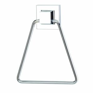 Держатель для полотенца трапеция, самоклеящийся, цвет хром,