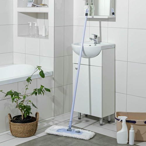 Швабра для мытья пола плоская Titiz, алюминиевый черенок, 43x15x130 см, цвет МИКС — изображение 2