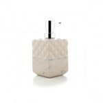 Дозатор для жидкого мыла Nero, керамика, цвет бежевый, 350 мл