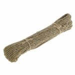 Канат пеньковый кручёный 4 мм (25 м)