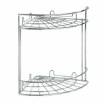 Угловая полочка настенная Slim, 2 яруса