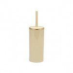 Ёрш для туалета Lenox, цвет бежевый с золотом