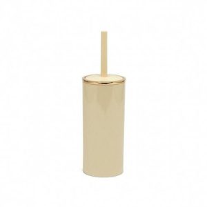 Ёрш для туалета Lenox, цвет бежевый с золотом