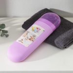 Футляр для зубной пасты и щётки, 20x6,5x3 см, цвет МИКС