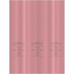 Тканевая штора для ванной комнаты NUDE, с водоотталкивающей пропиткой, розовая